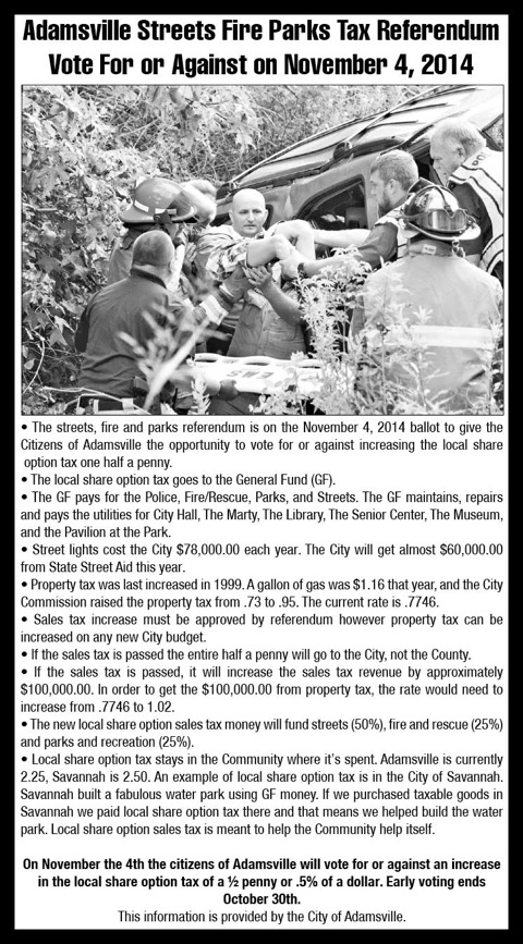 City of Adamsville-Tax
