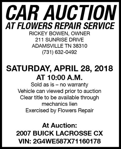 Flowers Repair Service