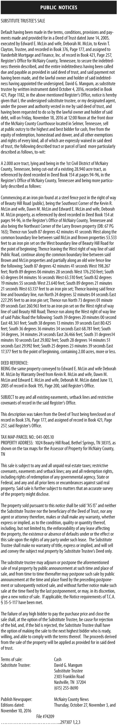 LEGAL NOTICE