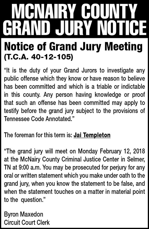 McNairy County Circuit Court-Jury
