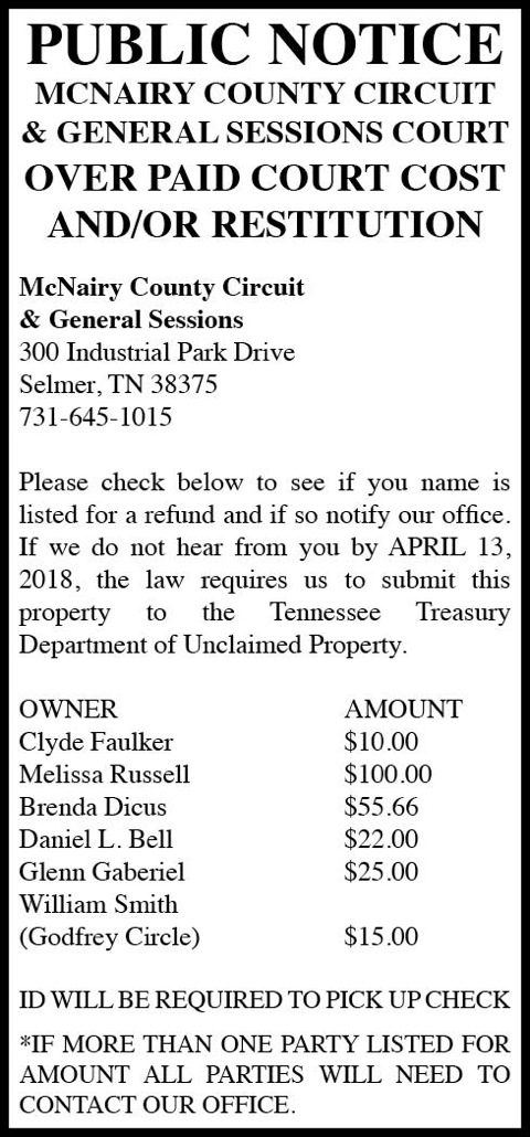 McNairy County Circuit Court
