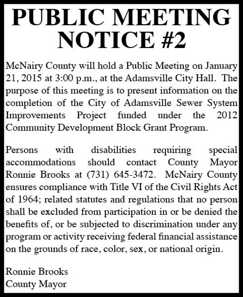 Town of Adamsville-McNairy