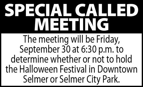 Town of Selmer-Meeting
